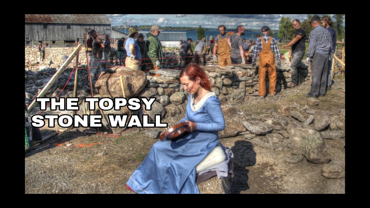 The Topsy Stone Wall