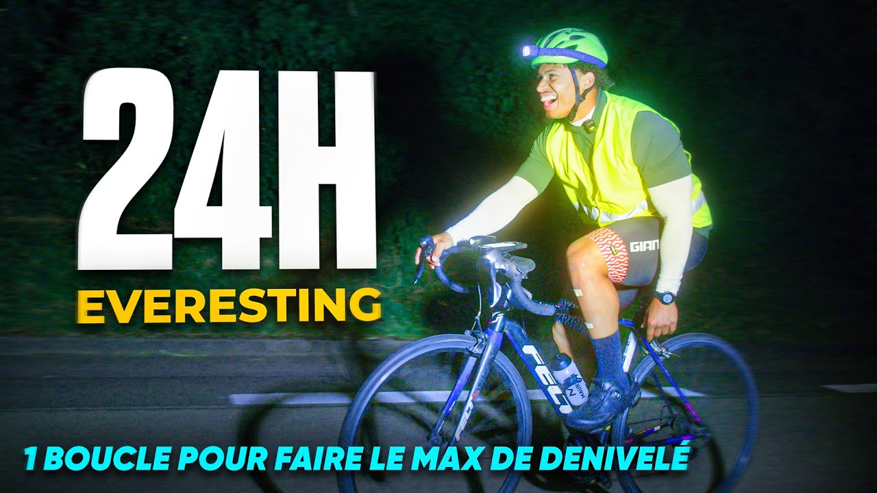 24H pour Gravir l'Everest &agrave; V&eacute;lo | Everesting