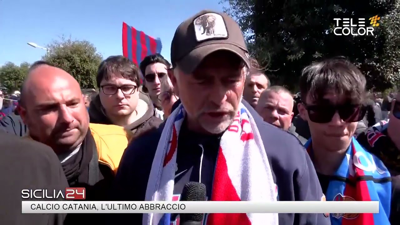 2022   04   10 IL DOLORE DEI GIOCATORI E DEI TIFOSI DEL CATANIA