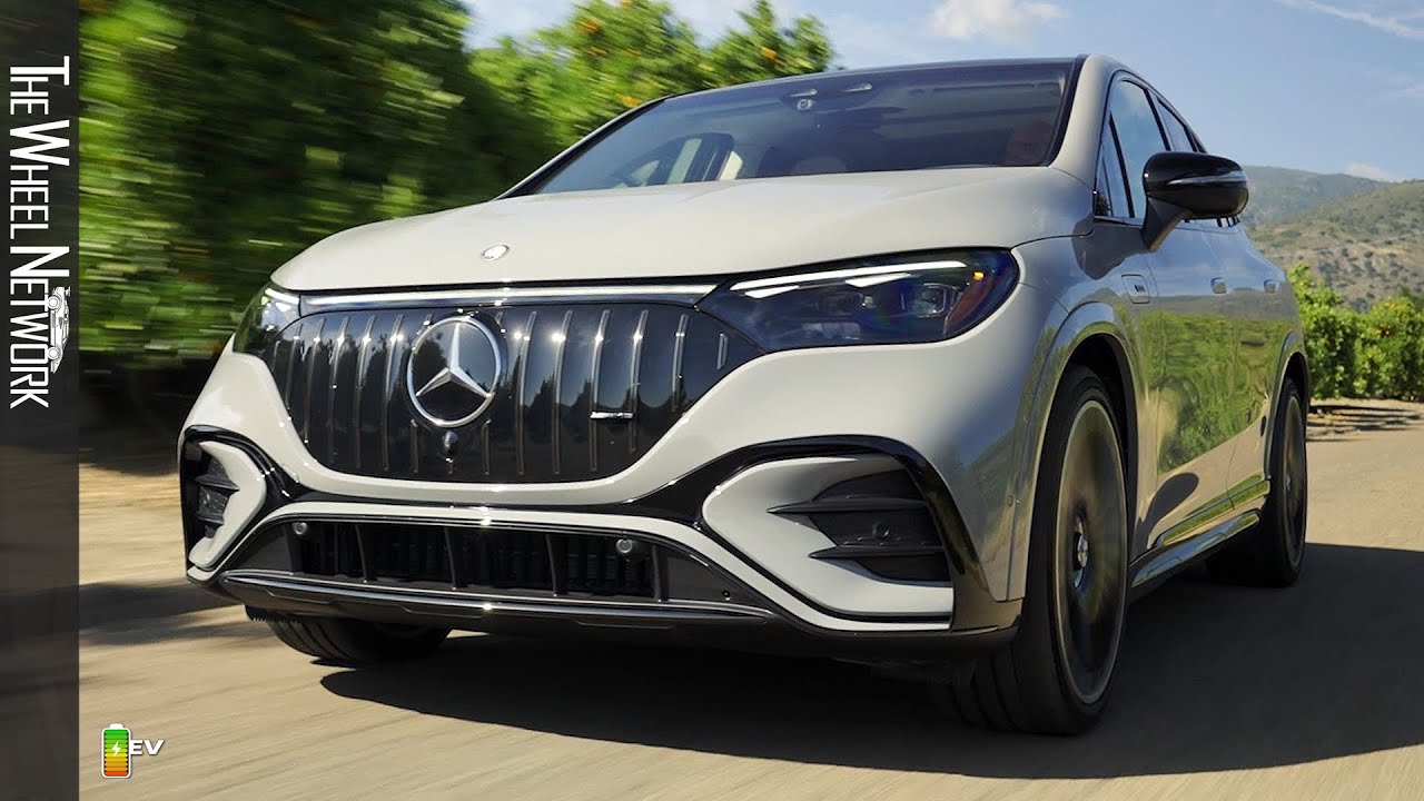 2024 Mercedes-AMG EQE 53 4MATIC+ SUV | Alpine Grey | Driving, Interior, Exterior