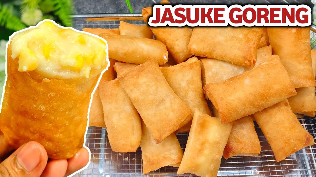 LUMERNYA BIKIN KETAGIHAN‼️SUPER ENAK HASILNYA BANYAK COCOK BUAT JUALAN. LUMPIA ISI JASUKE.