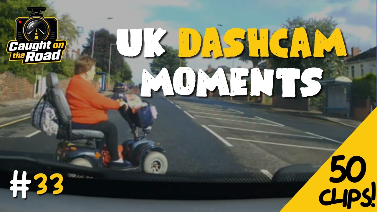 UK Dashcam Moments #33 | 50 Bad Drivers, Near Misses & Driving Fails