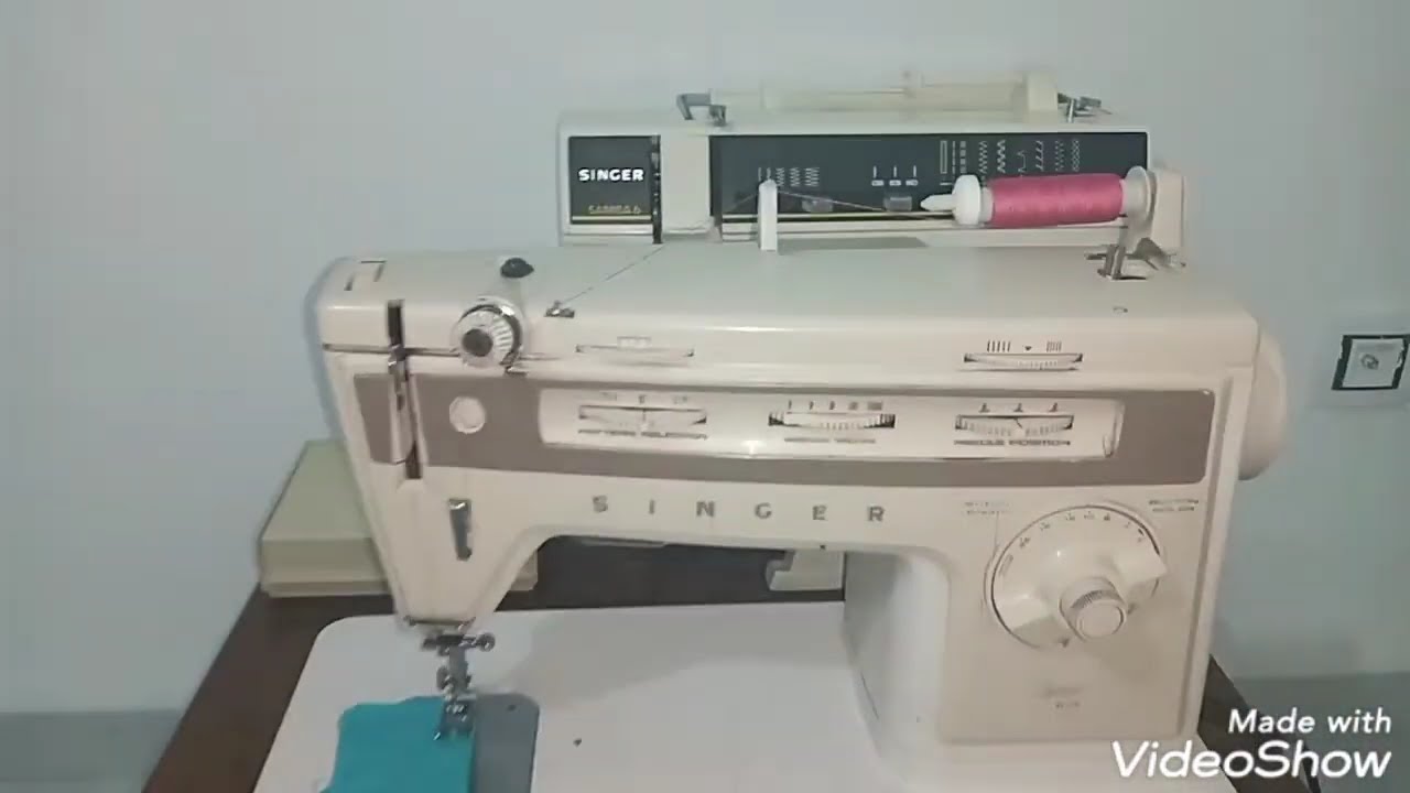 كيفية استعمال ماكنة خياطة سانجر stylist 814