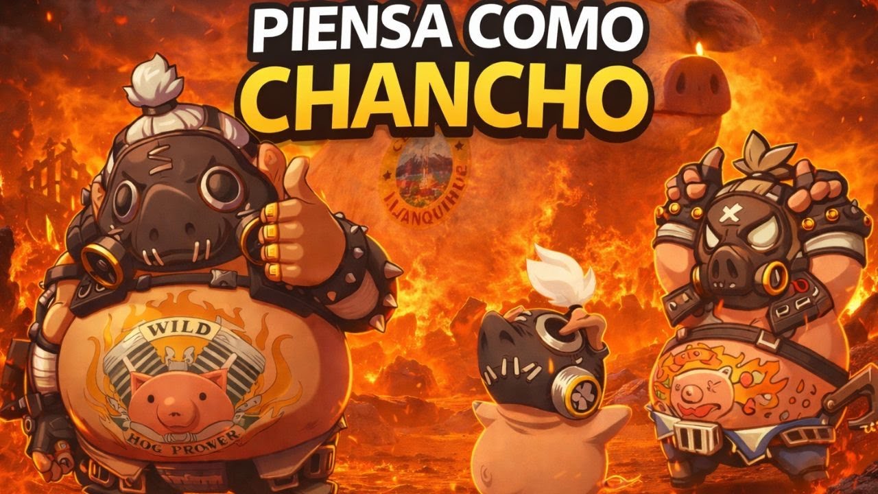 PARA JUGAR BIEN ROADHOG…TENGO QUE SER UN CHANCHO 🐷