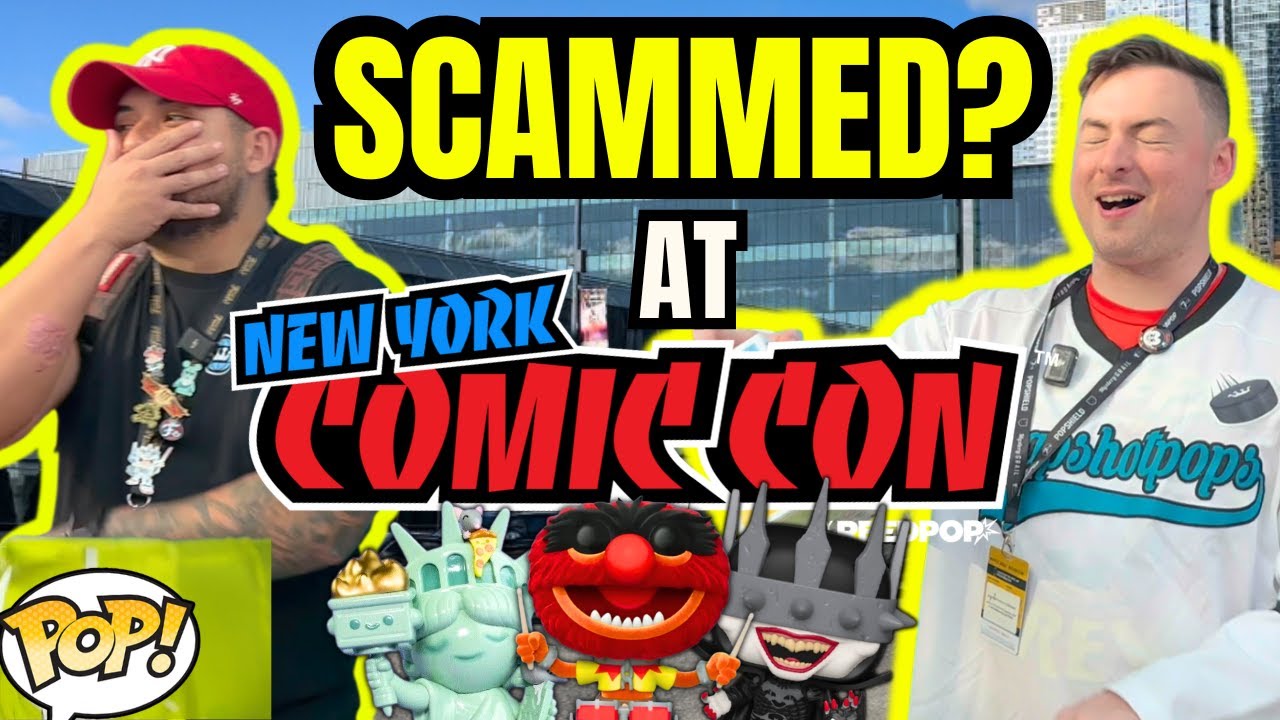 Did We Get SCAMMED with These Funko Pop Mystery Bags at NYCC?! (Vlog)
