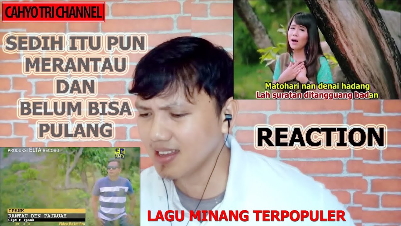 SEDIHNYA TUH DISINI! IPANK FEAT RAYOLA - RANTAU DEN PAJAUAH | REACTION