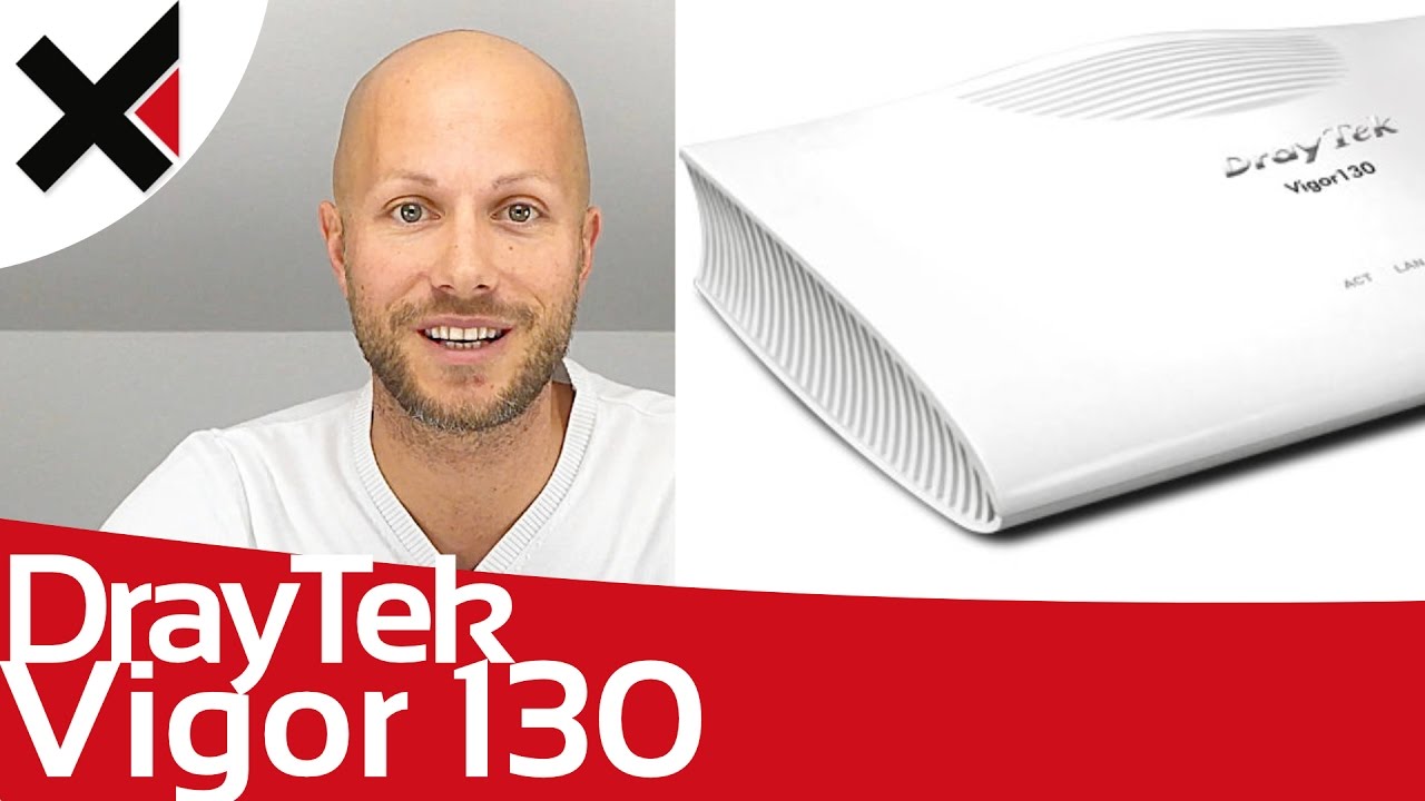 DrayTek Vigor 130 als VDSL Modem einrichten Tutorial Deutsch | iDomiX