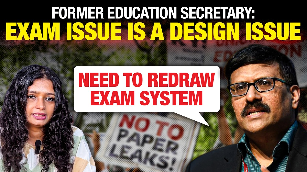 Why India&rsquo;s Exam System Is Pushing Students Onto the Streets | Former Education Secretary