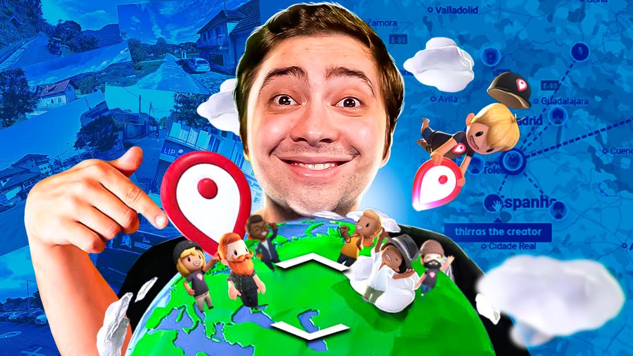 JOGANDO GEOGUESSR PELA PRIMEIRA VEZ COM O CHAT!
