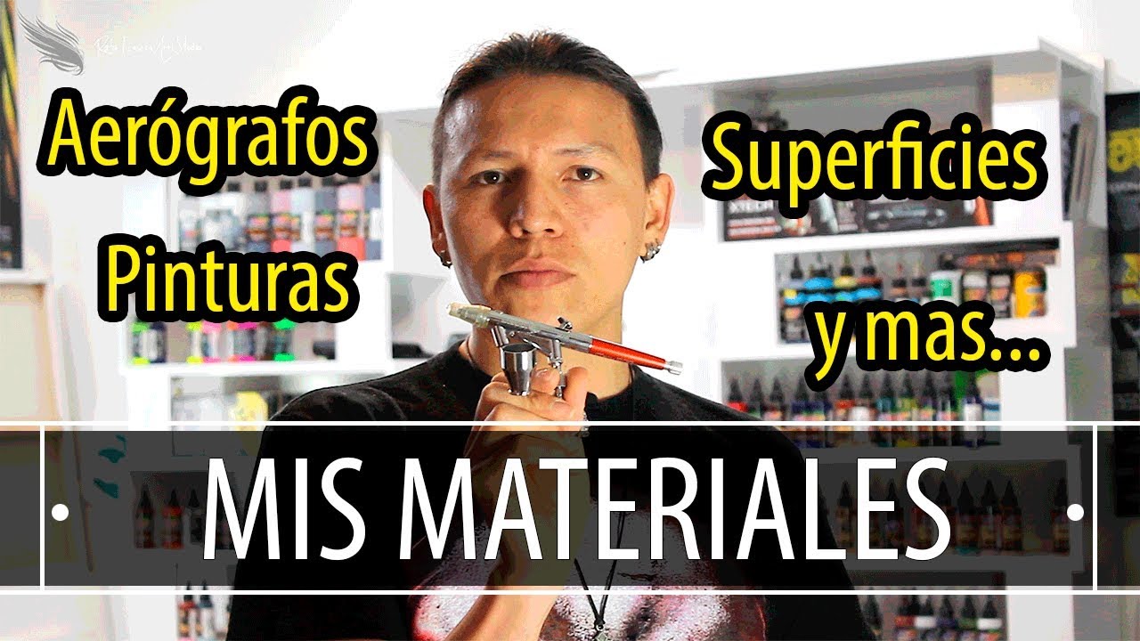 Materiales para Aerografia - Aerografia para principiantes
