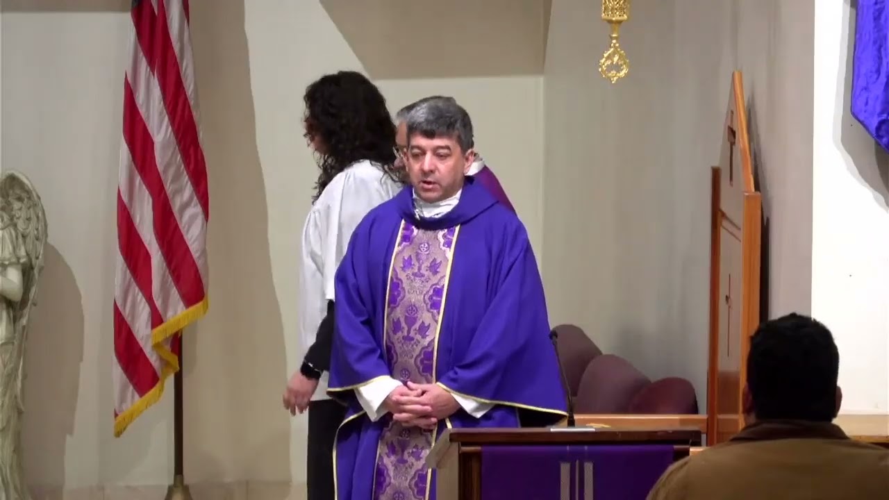 Miercoles de Ceniza 18 de Febrero de 2026 Celebrante: Fr. Domingo Diacono: Sergio Bernal
