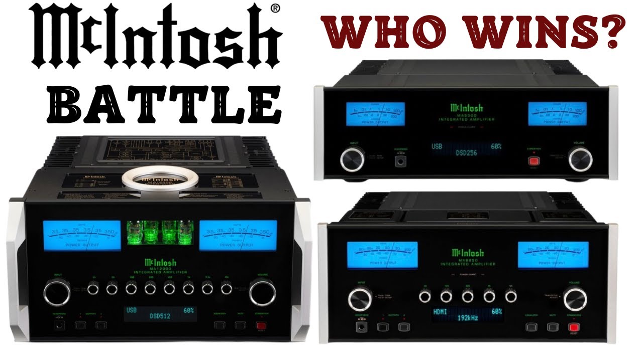 McINTOSH Amplifiers Comparison 🔥 Which Sounds Better? 🔥 #audio #music