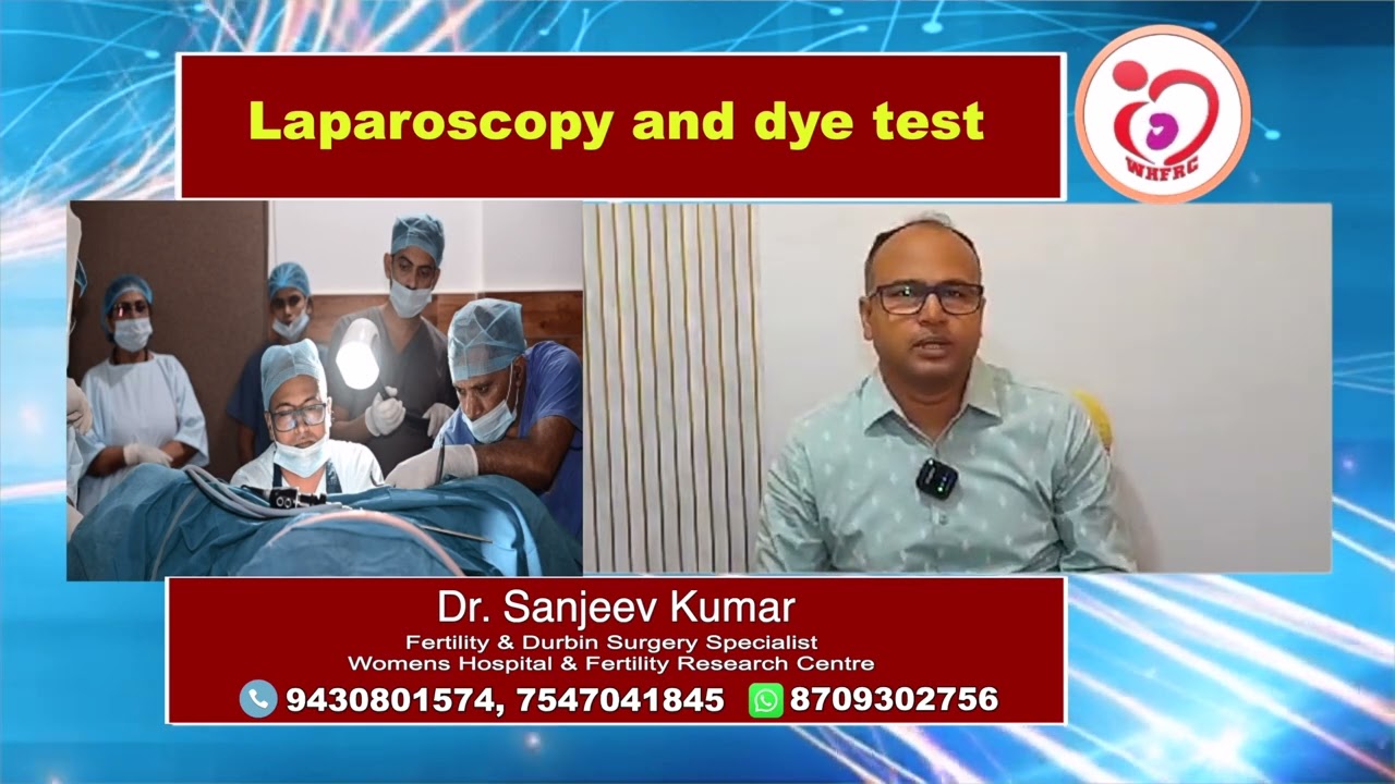 लैप ऐंड डाय test नही, अब diagnostic/operative hysterolaparoscopy hai sahi विकल्प