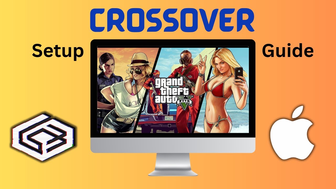 Crossover Mac Tutorial | Run Windows Games on Mac | Crossover x Apple Gaming Toolkit x Steam