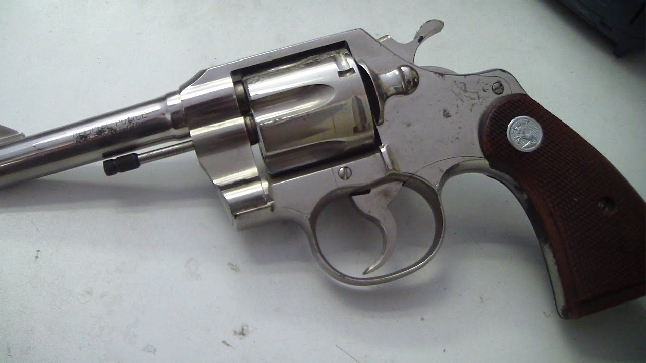 Colt official police revolver 38 special