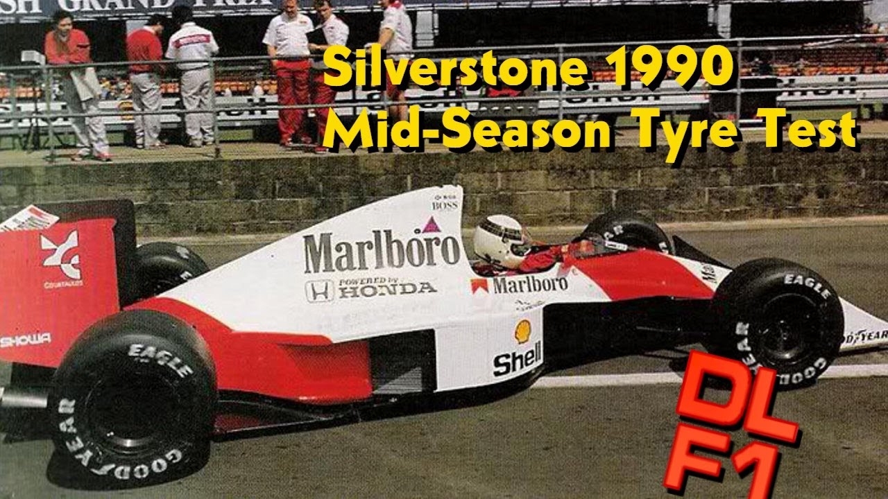 F1 1990 Mid-Season Test ⏱️ Silverstone 🇬🇧