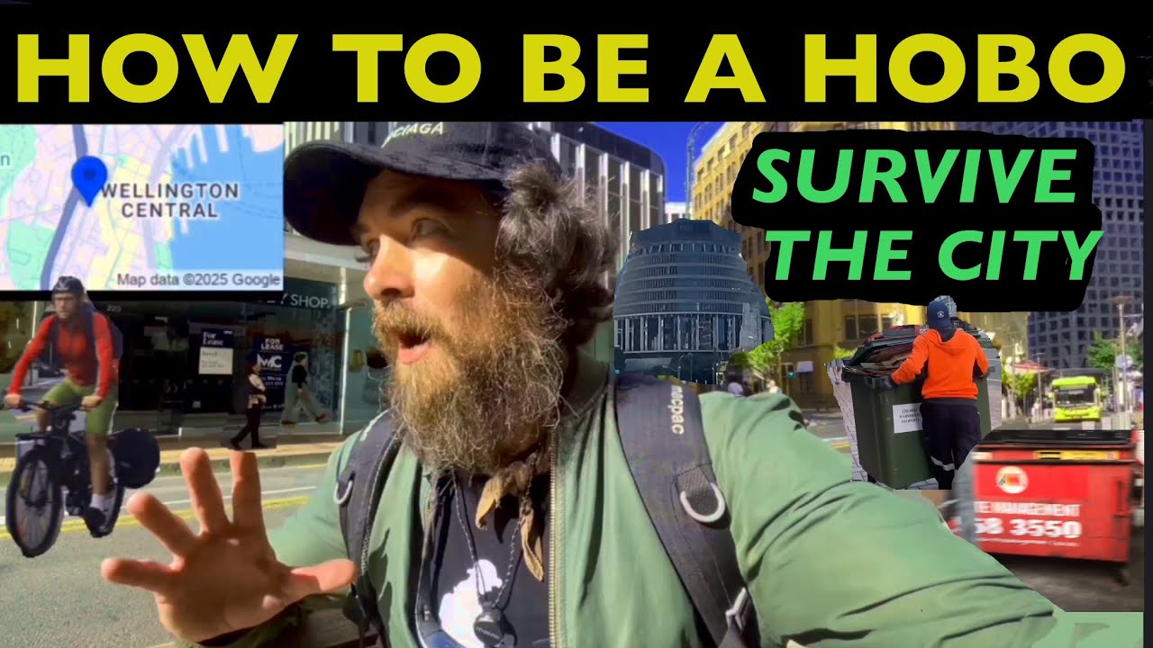 Как стать бродягой — выживание в городе (Capital City Hustle — HOBOCYCLIST)