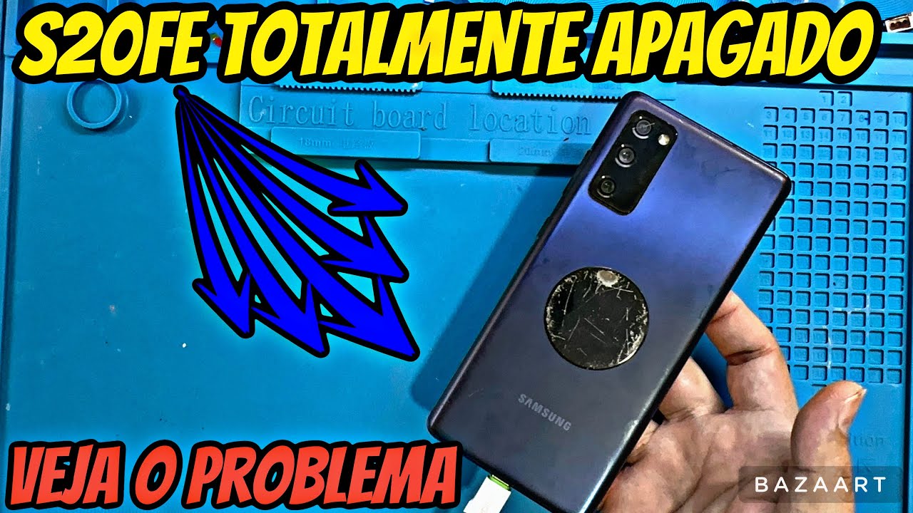 Samsung S20 FE Não liga e não carrega | Como abrir e reparar passo a passo | Reparo completo