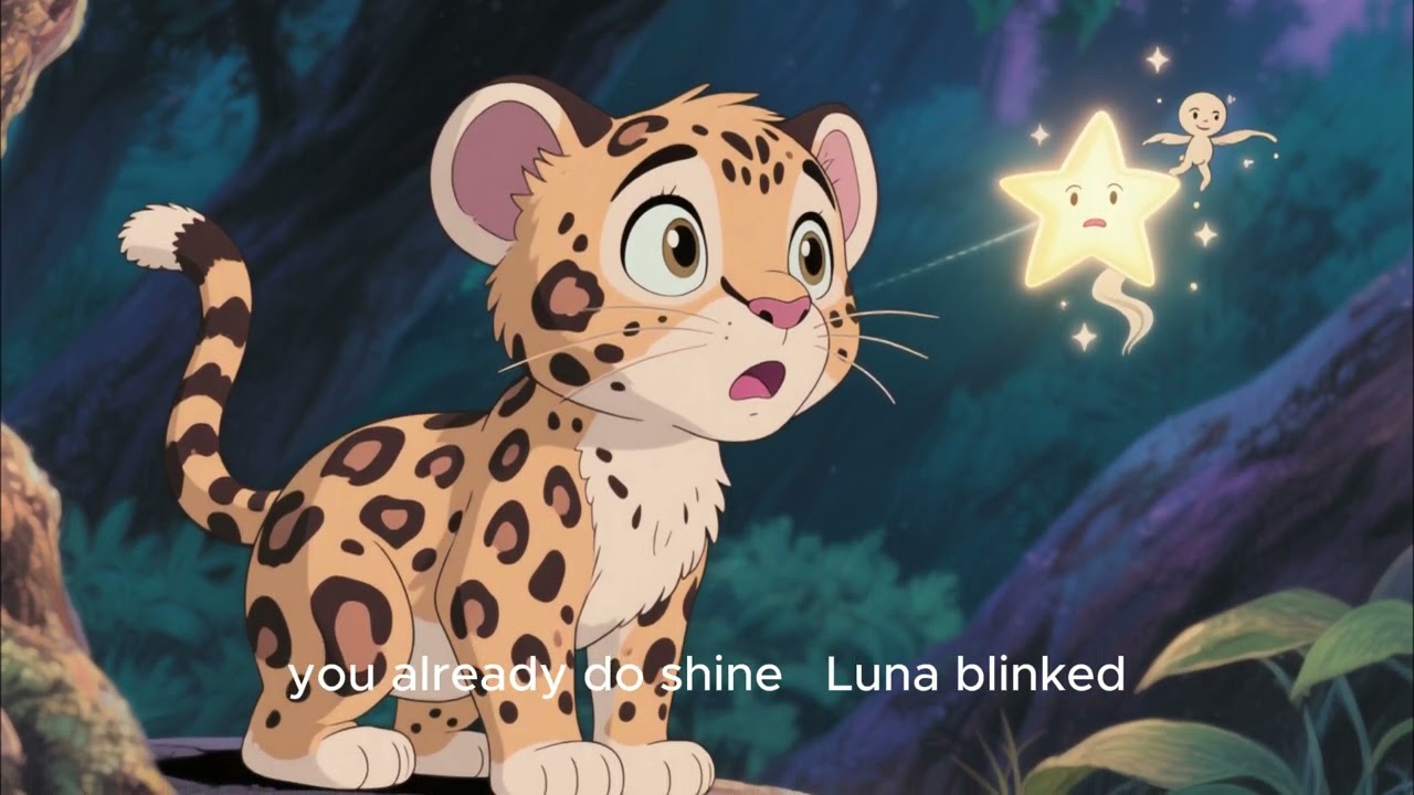 Welcome to Bedtime Stories for Kids | Luna the Little Leopard Who Loved Stars