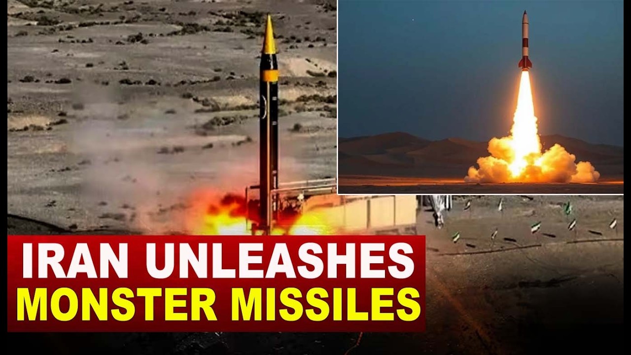 Iran Strikes Back  IRGC Fires Heavier Ballistic Missiles As Tehran Unleashes &ldquo;Monster Missiles&rdquo;|CVR