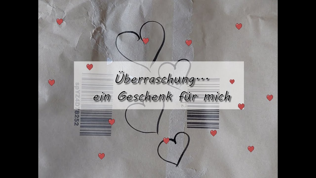 Ein Geschenk für mich ....Dankeschön