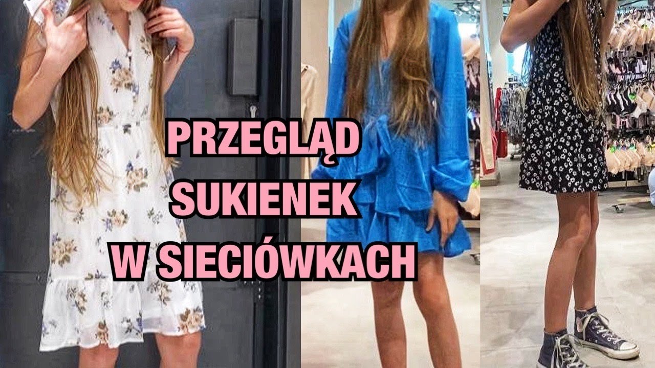 PRZEGLĄD WIOSENNO-LETNICH SUKIENEK Z SIECIÓWEK