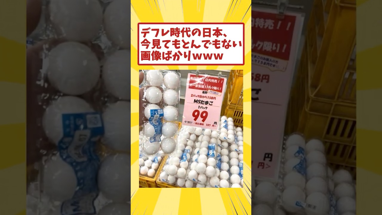 デフレ時代の日本、今見てもとんでもない画像ばかりｗｗｗ#shorts #2ch #2ch面白いスレ