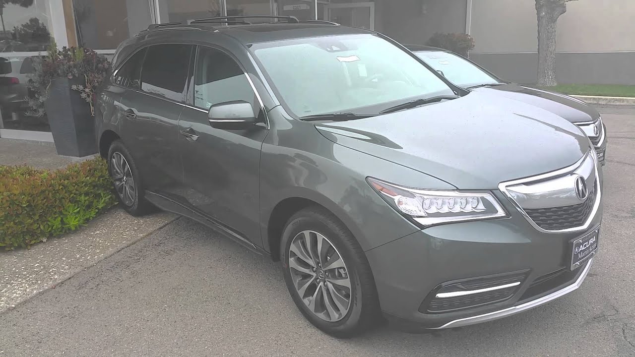 The differences between a 2015 and 2016 Acura MDX.