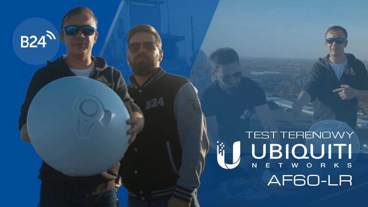 Test Ubiquity AF60-LR - system radiowy PtP dalekiego zasięgu 60 GHz