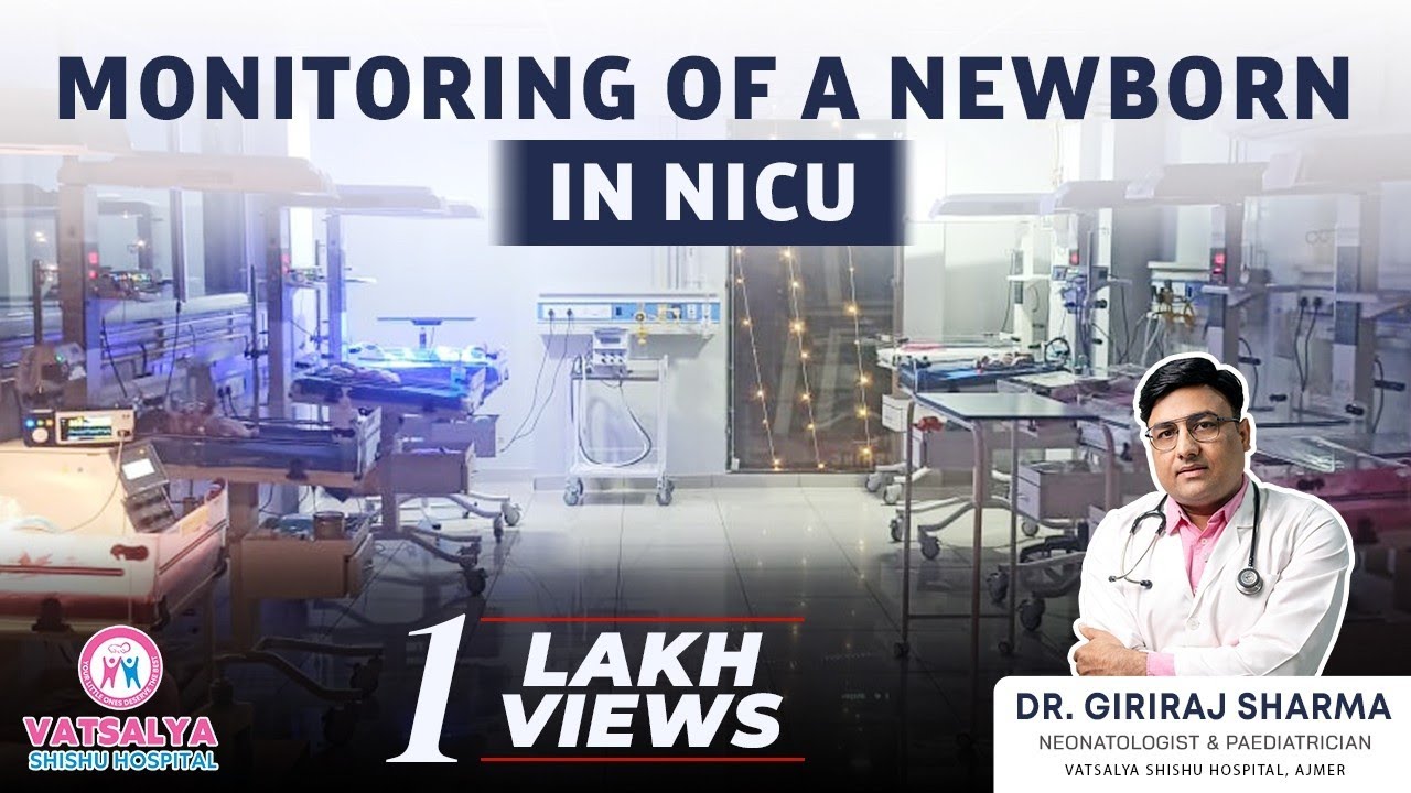 Monitoring of a Neonate in NICU | Neonatologist | 2 Lakh Views