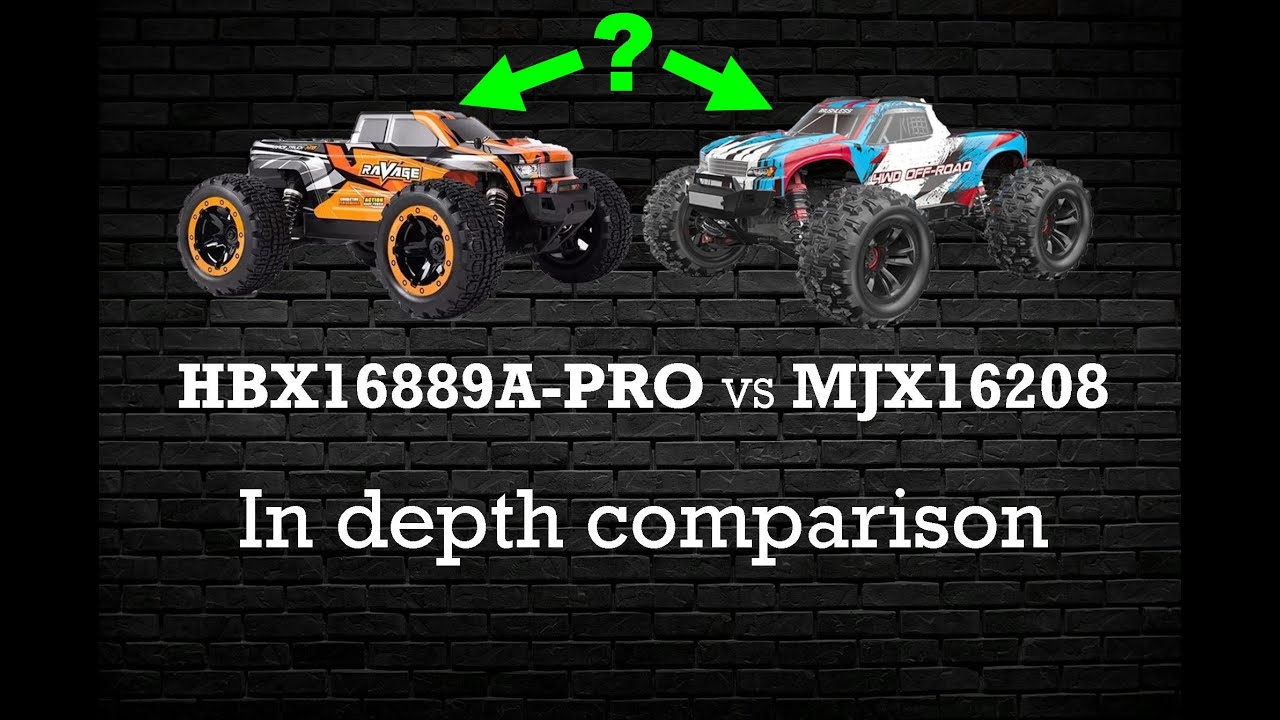 HBX16889A-Pro Vs MJX16208 Comparison