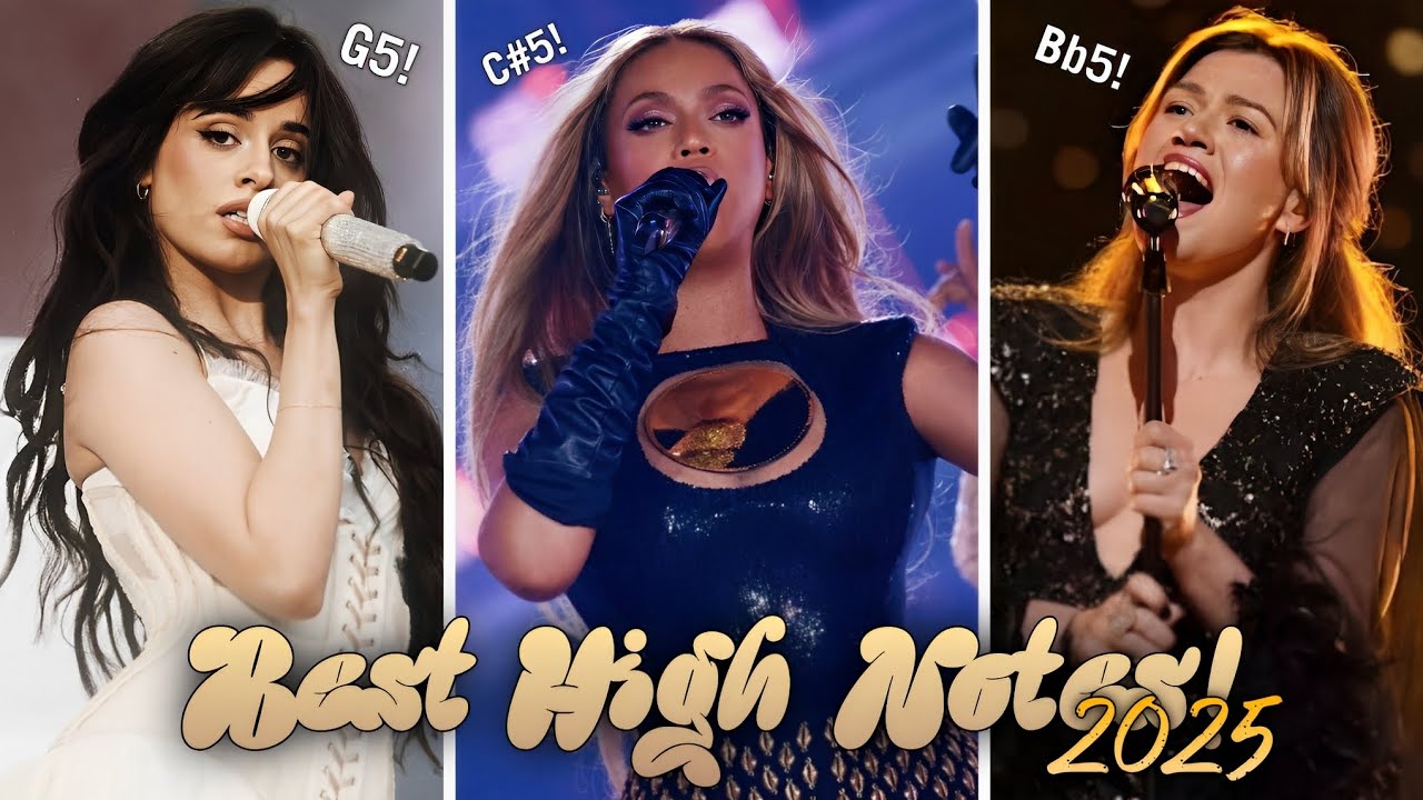 FAMOUS POP SINGERS | Best Vocals 2025!! (Pt. 2 | April - June)