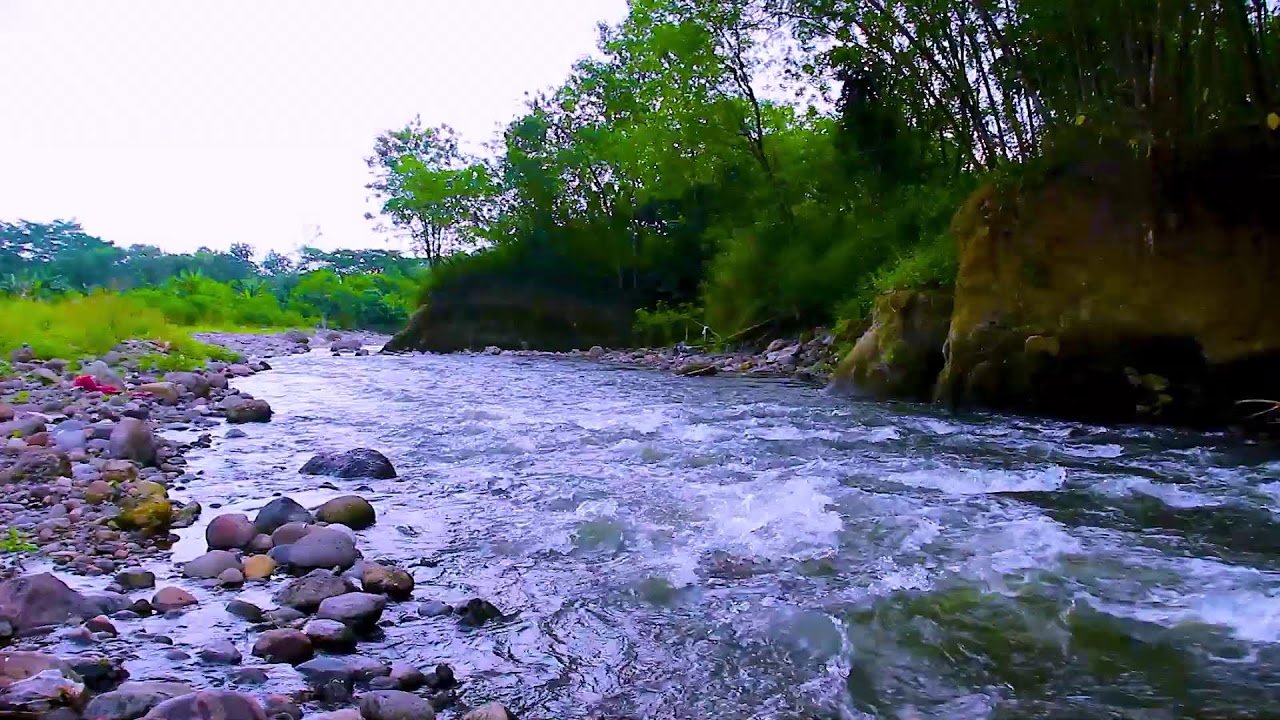 Fall Asleep Fast with Mountain River Water Sounds, Natural White Noise for Deep Sleep
