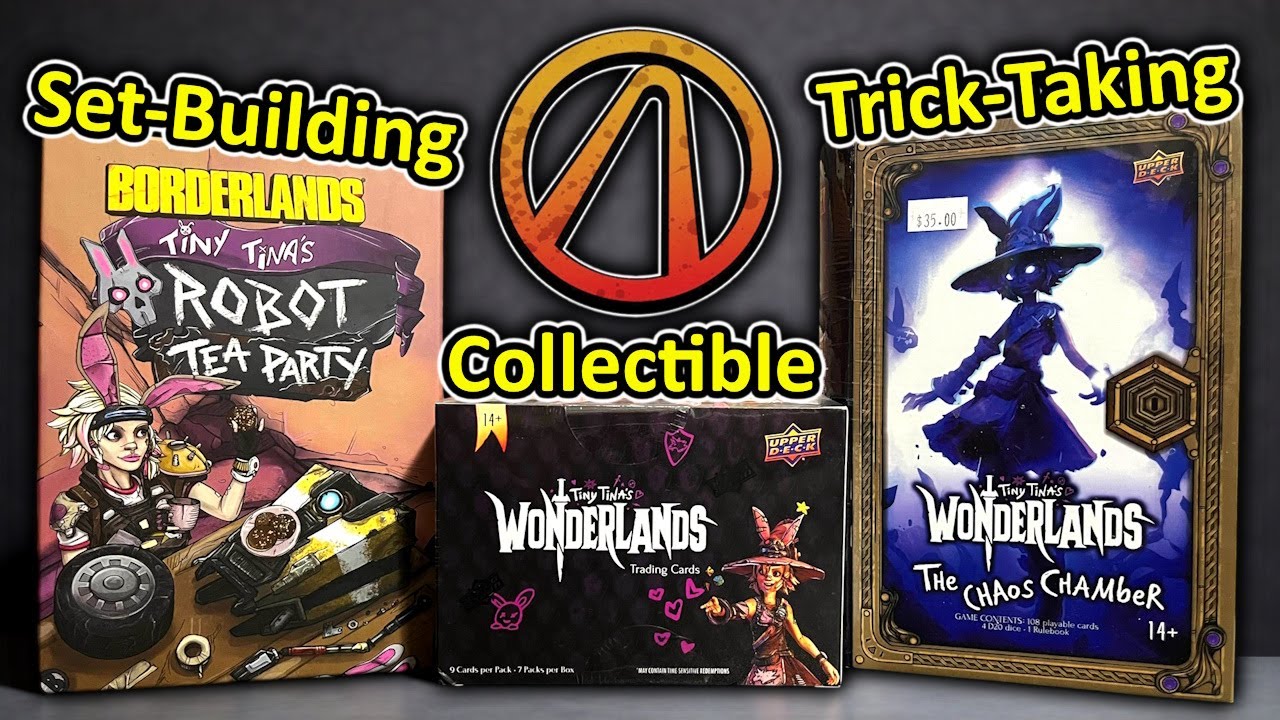 ВСЕ ТРИ карточные игры Borderlands! - Распаковка и обзор
