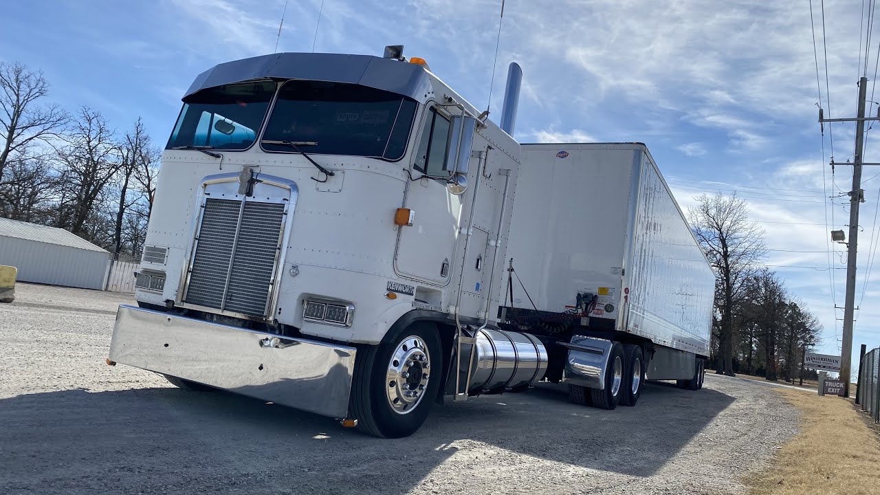 1994 Kenworth Cabover k100  E model  with a 12.7 Detroit  inside/outside