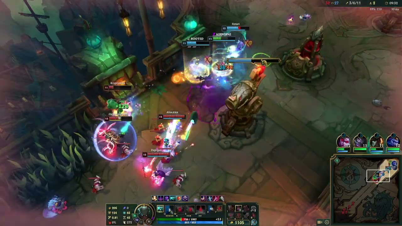 Pyke ARAM Mayhem. Support Sacrifice