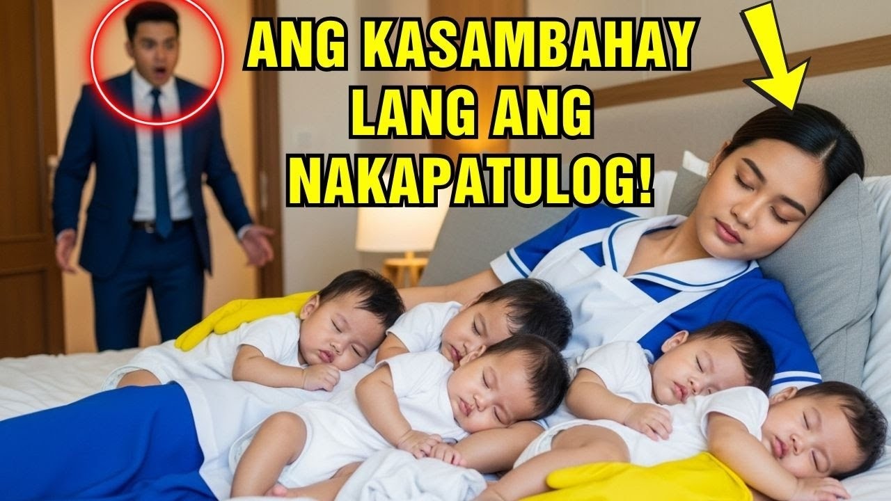 Limang Anak Ng Bilyonaryong Biyudo, Ayaw Matulog… May Ginawa Ang Kasambahay!