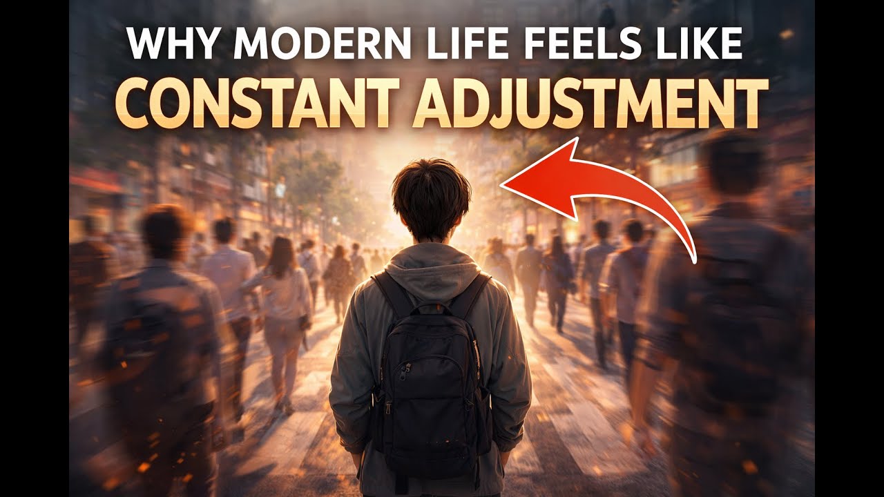 Why Modern Life Feels Like Constant Adjustment