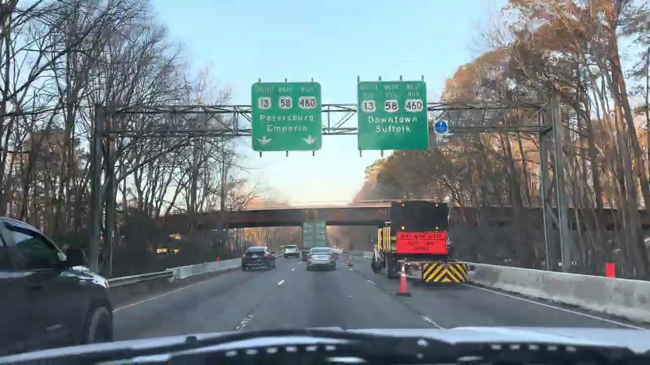 Highway 58 west hasta salida 10 Suffolk , VA
