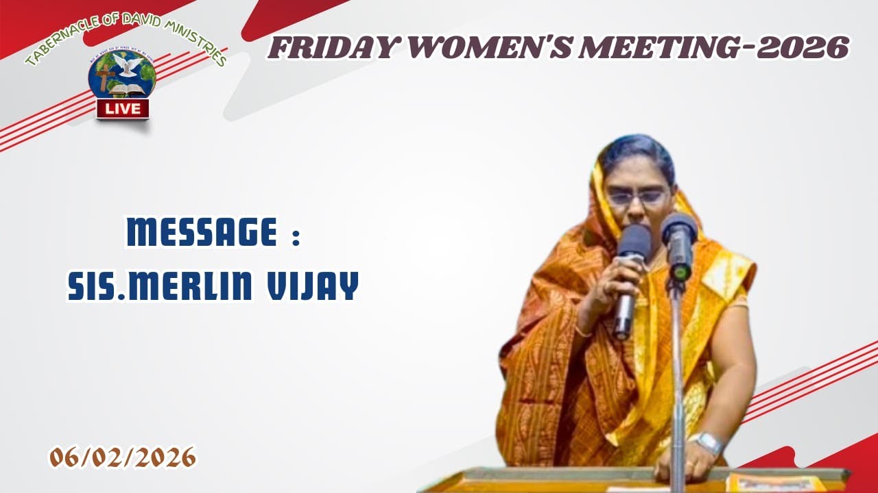 நியமித்திருக்கிற ஓட்டம், By. மெர்லின் விஜய்,[06/02/26], தாவீதின் கூடாரம், மெய்ஞ்ஞானபுரம்.