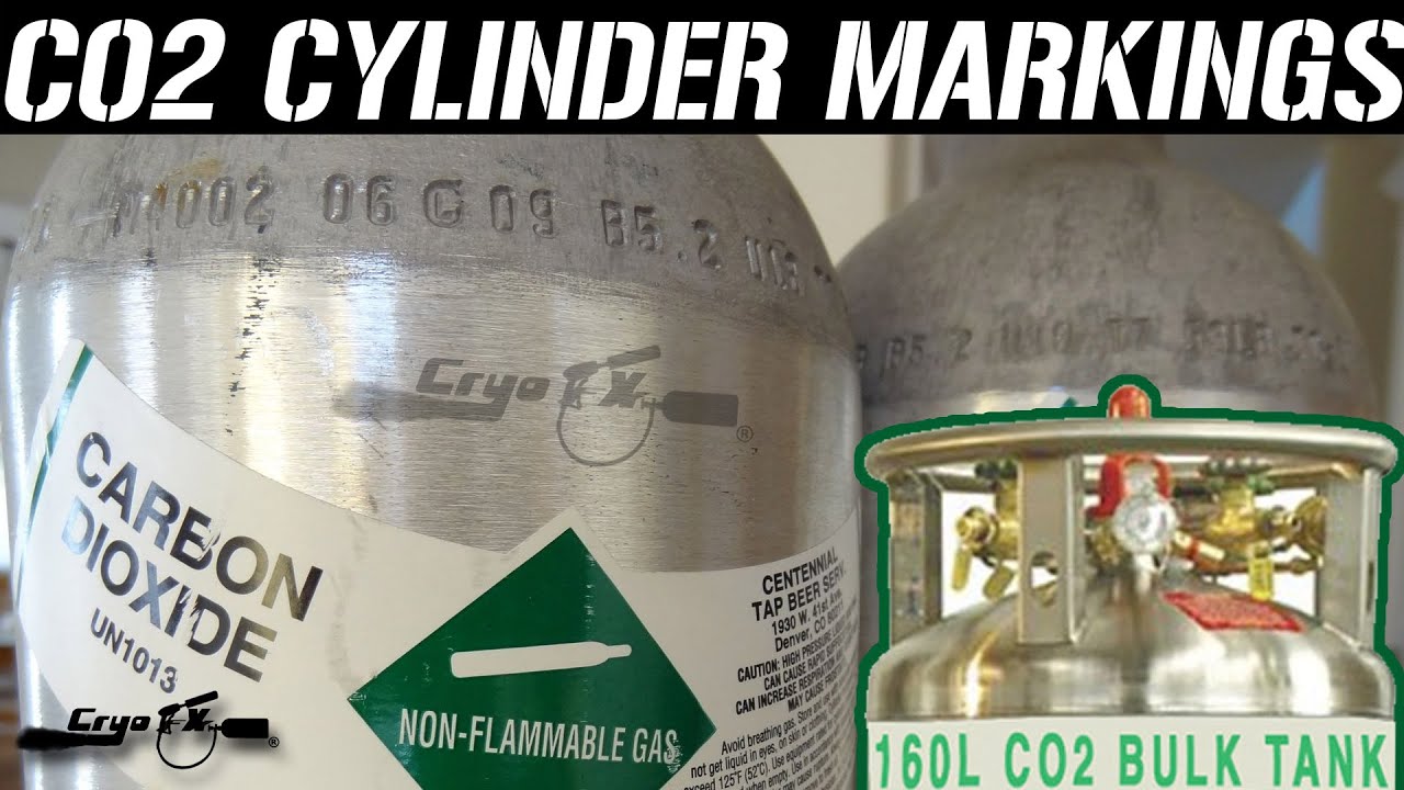 Co2 Cylinder Markings - Co2 Tank Markings [CryoFX]