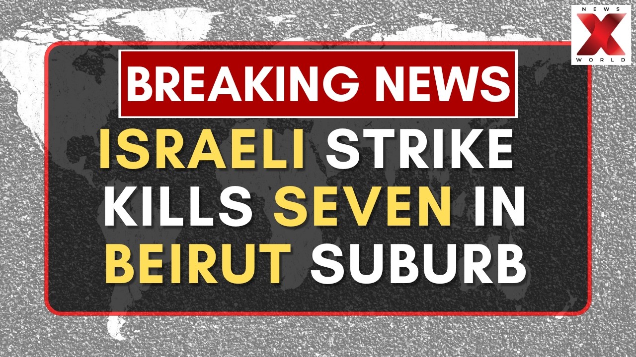 Israeli Strike Kills Seven In Beirut Targets Hezbollah Commander | NewsX World