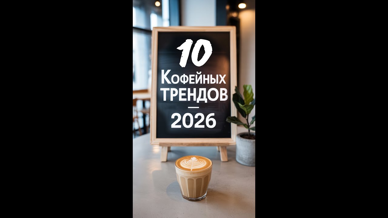 10 Кофейных Трендов-2026  - Что Нас Ждет в Кофе?...