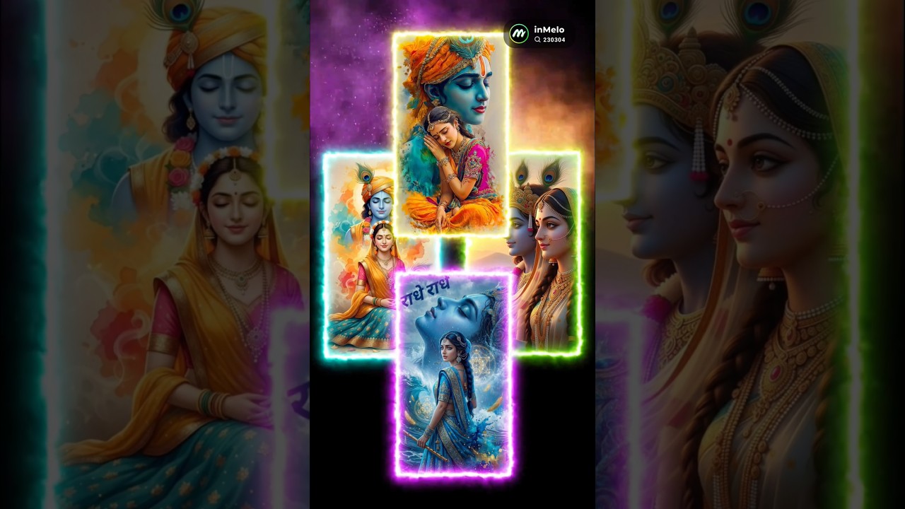 Radhe Radhe 🙏 | Holi Special Radha Krishna Bhajan #radheshyam #radhakrishna #holi #status #trending