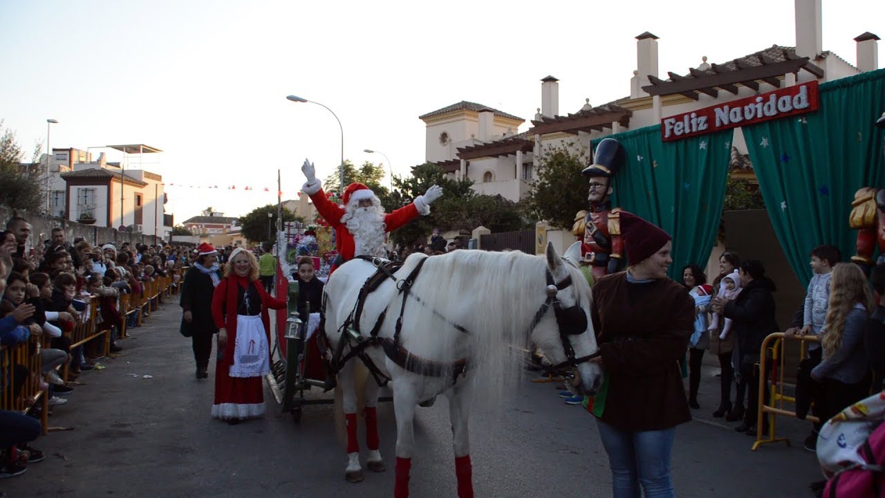 Cabalgata de Papá Nöel en Capuchinos  - 2017 -  Sanlúcar de Barrameda