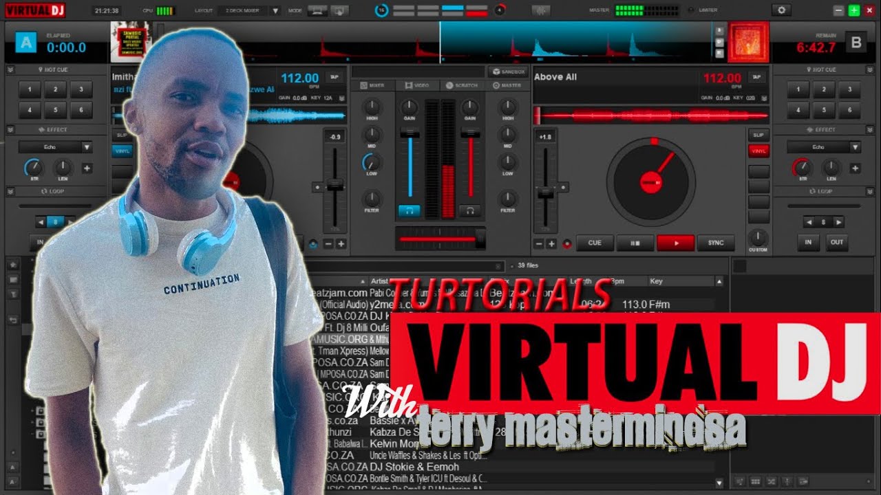 How to mix Amapiano like CDj's using Virtual dj 2024