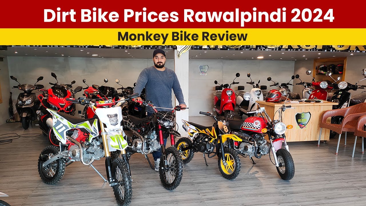 Dirt Bike Prices Rawalpindi 2024 | Monkey Bike Review | Low Prices Trail Bikes in Pakistan |ZeeVlogs