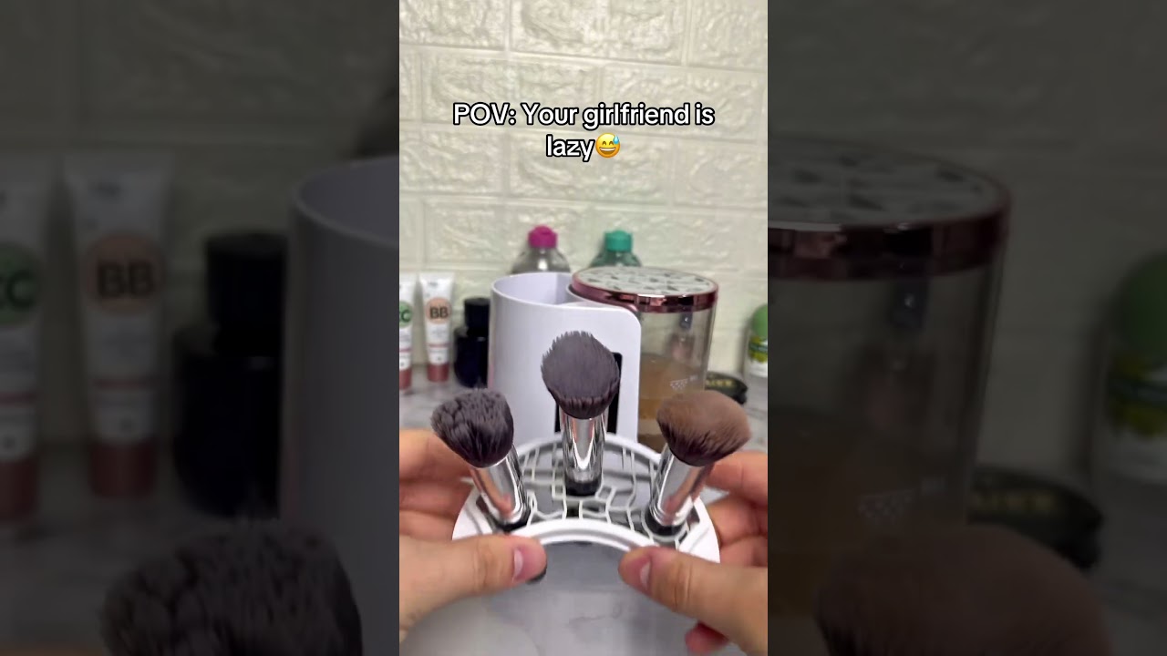 Gotta do everything for her😅 #makeup #clean #girlfriend #healtyskin