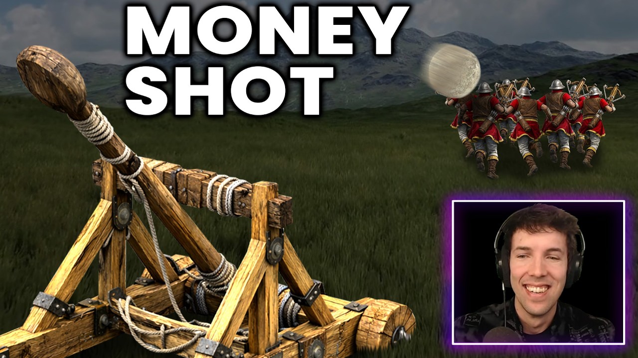 The most SATISFYING Mangonel shot of my life
