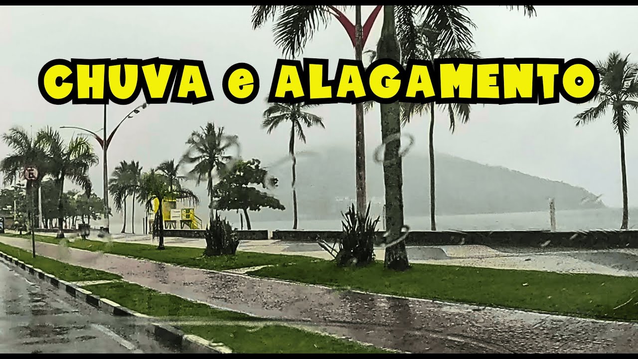 Praia com Muita Chuva Véspera de Natal 🎄 Caraguatatuba